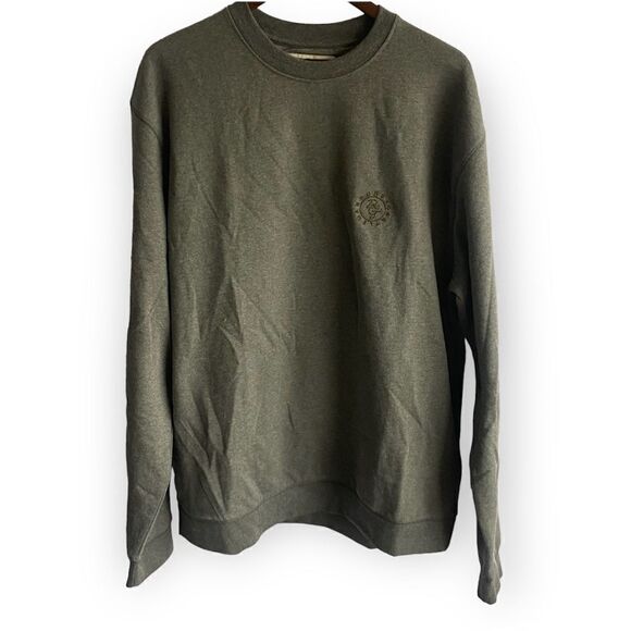 Men's Rowdy Gentleman To Good Times Crewneck Grey Sweatshirt - Picture 1 of 13